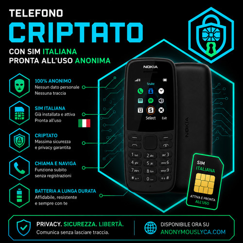 Telefono anonimo nokia 105 - telefono,