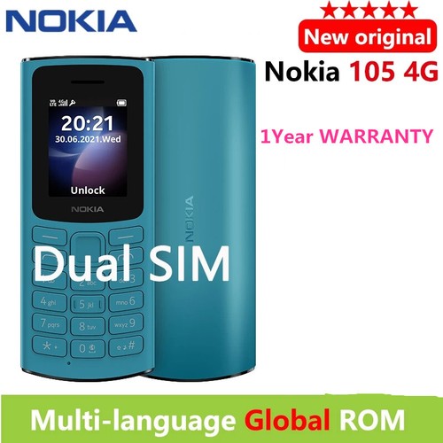 Nokia 105 sbloccato nero - 4g,